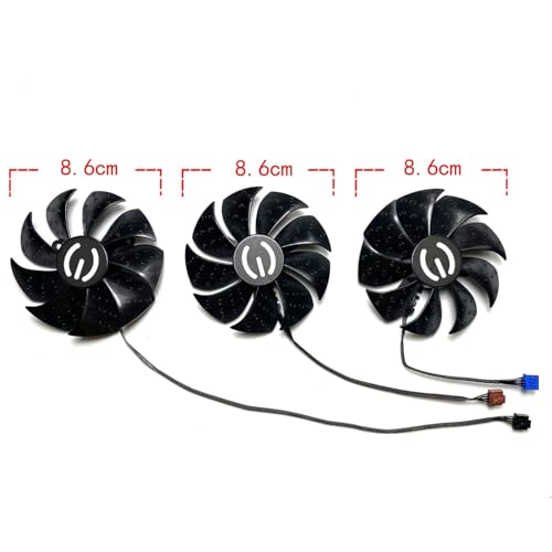 Ventilador de Repuesto EVGA RTX 3080 TI 3090 FTW3 Solución Ruido y Calor 6