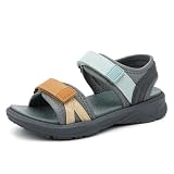 Generisch Mädchen-Sommersandalen modische Outdoor-Strandschuhe bequeme atmungsaktive Freizeitschuhe mit weicher Sohle für Kleinkinder ideal zum Spielen (Navy, 30 Little Child)