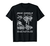 Josh Groban Piano Dark T-Shirt, Men, Black, Small