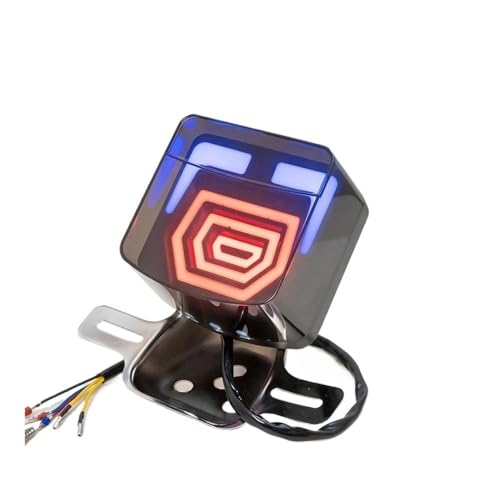 Feu arrière LED pour moto Haojue et GN125 avec feu stop intégré