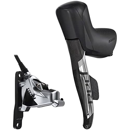 Sram Red Etap Axs Hrd Shift/Brake Lever And Hydraulic Disc Caliper - Left/Front, Flat Mount, 20Mm Offset, 950Mm Hose, Black/Silver, D1 #TOP16