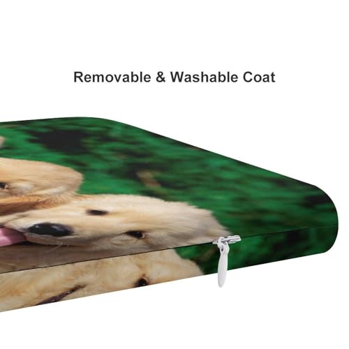Coussin de chaise en mousse mémoire de qualité supérieure motif Retriever