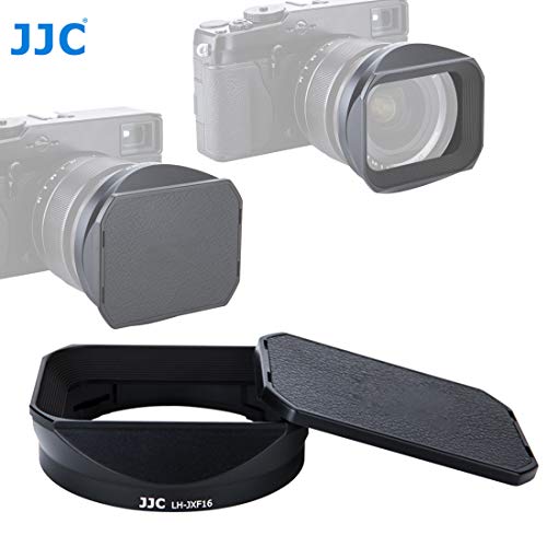 JJC LH-JXF16 Square Metal Bayonet Hood for Fujinon XF16mmF1.4 R WR, Fujinon Lense