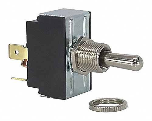 Carling Technologies Reversing Toggle Switch, Number of Connections: 4, Switch Function: Momentary On/Off/Momentary On