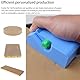 Kartonschneider für Katzenkratzer mit 10 Klingen, 3D-bedruckter Kartonschneider, Kinder, DIY, Katzenkratzer, Kartonstreifen, Werkzeugmaschine für Katzenliebhaber