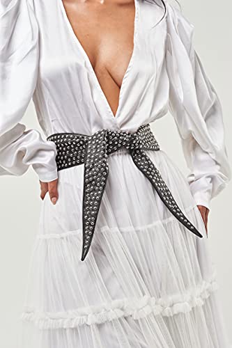 Seta Apparel Women's Knot Stud Belt2