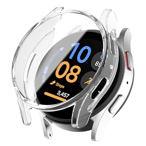 MosFoil Samsung Galaxy Watch FE 40mm Ή P[X Jo[ TPUJo[ یJo[ Sʕی/y/EȒP/ϖh~/ϏՌ/_TPU X}[gEHb`یP[X Galaxy Watch FE 40mm Ή 