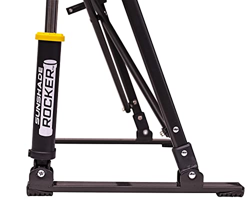 GCI Outdoor Sunshade Rocker Outdoor Rocking Chair with Canopy