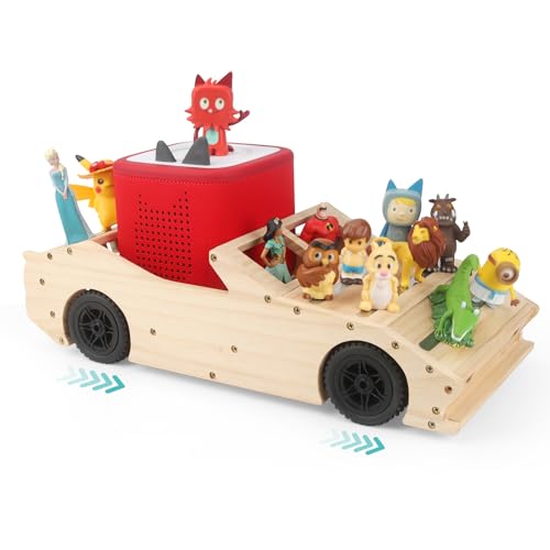 Image of Sports Car for Tonies Box Organizer Shelf Storage, for Tonie Shelf Magnetic, Compatible with Toniebox 1 /2 Player Tonies Figures Characters for Children, Display Collection 10~20 Characters