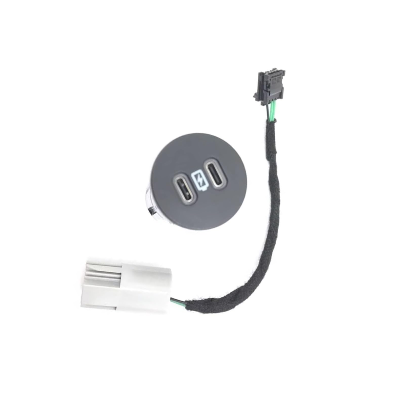 Modulo Adattatore AUX Attacco Compatibile Con Ford Per Edge Per Bronco LU5T-19J211-DA Connettore Presa Di Ricarica USB AUX Per Auto Connettore USB Aux-in