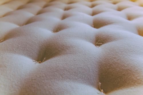 Image of SupremeSleep Mattress Single Bed | Mattress for Guests, Pg, Hostel Bed | Gadi Single | Cotton Hand Made Mattresses (Cotton Blend, 3 X 6 FEET)