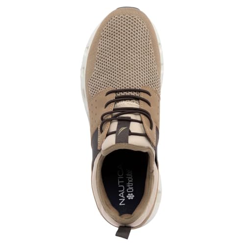 Image of Nautica Mens Running Sneakers Sport Fashion Lace-Up Athletic Soft Shoes for Gym Tennis Men - Cushioned, Breathable, Lightweight & Comfortable