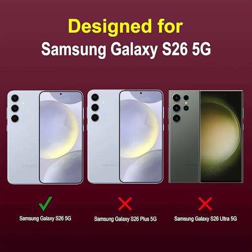 Image of Zapcase Back Case Cover for Samsung Galaxy S26 5G | Compatible for Samsung Galaxy S26 5G Back Cover | Liquid Silicon Magic Case with Camera Protection | Plum