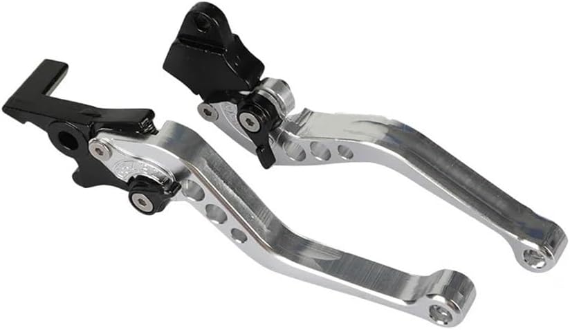 Motorcycle Universal 22mm 7/8" Clutch Brake Handle Lever Most Motorbike Scooter Electric Bike Modification Accessories(Silver A)