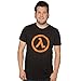 JINX Half Life 2 Men's Lambda Premium Cotton T-Shirt, Black, X-Large