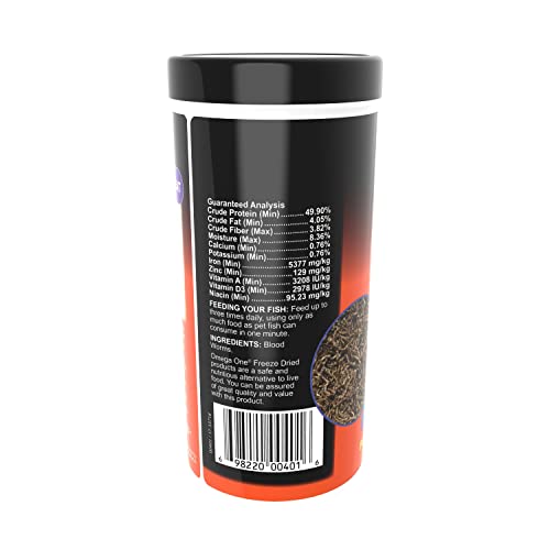 Omega One 00401 Freeze Dried Blood Worms thumb #3