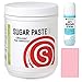 Sugaring Paste Hard for Coarse hair Kit with Anti-Ingrown Hair Roller Solution, Plastic Sugaring Paste Applicator