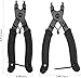 Oumers Bike Master Link Plier Tool, 2 in 1 Bicycle Chain Quick Link Opener-Closer Remover Compatible with All Speed Chain Repair