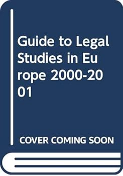 Paperback Guide to Legal Studies in Europe 2001 Book