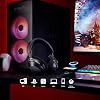 HyperX Cloud Alpha 2 Wireless Gaming Headset with 53mm Dual-Chamber Drivers and up to 250 Hours Battery Life, RGB Base Station, Simultaneous 2.4GHz & Bluetooth - Black
