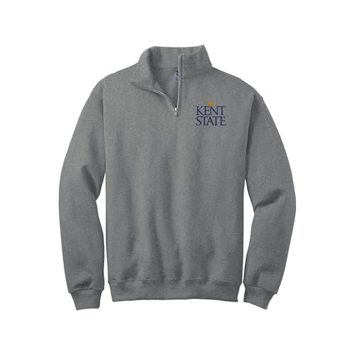 Sorority Letters Shop Kent State University Quarter Zip Cadet Collar Sweatshirt - Main Image