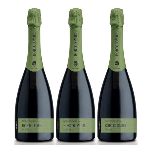 Bortolomiol Senior Valdobbiadene Prosecco Superiore Extra Dry DOCG 3 bottiglie da 75cl Nuova Etichetta