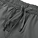 Maiyifu-GJ Men's Workout Sports Shorts Quick Dry Lightweight Running Gym Shorts Casual Summer Beach Swim Trunks with Pockets (Grey,3X-Large)