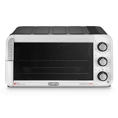 DELONGHI EO12562 Sfornatutto Electric Mini Oven, 1400 W, Black/Grey, 12 liters