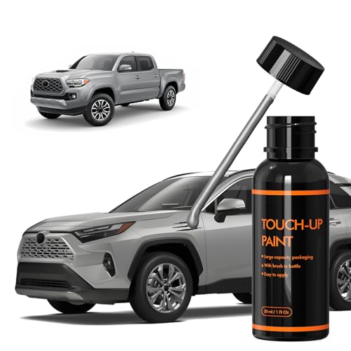 Image of 1D6 Silver Sky Metallic Touch Up Paint Compatible with Toyota Car