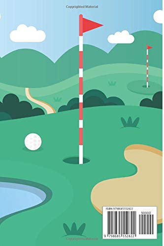 Miniatura 2 de Golf log book A Golf log book lined journal for dummies kids father boys teens women men Golf is not a game of perfect wizard card game score sheet