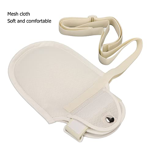 Luvas Médicas Respiráveis, Luva de Segurança Macia Elástica Dupla, Luvas de Controle de Dedo para Co