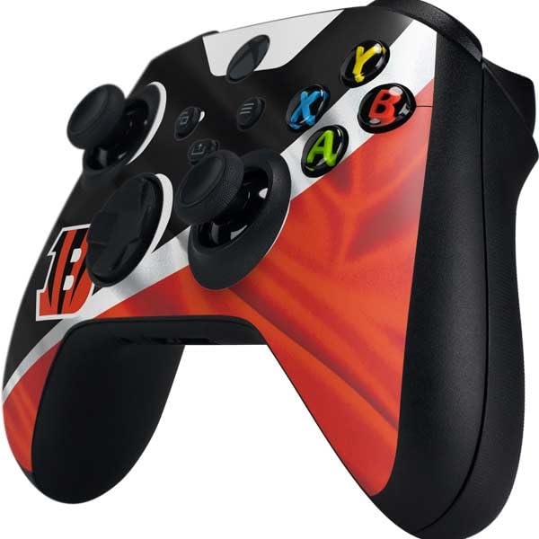 Skinit Decal Gaming Skin Compatible with Xbox Series X Controller - Officially Licensed NFL Cincinnati Bengals Design