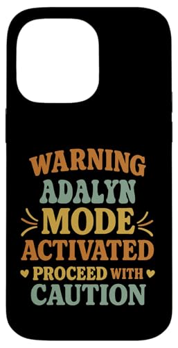 ADALYN Personalized Women's Gift Custom ADALYN �X�}�z�P�[�X iPhone 14 Pro Max �p