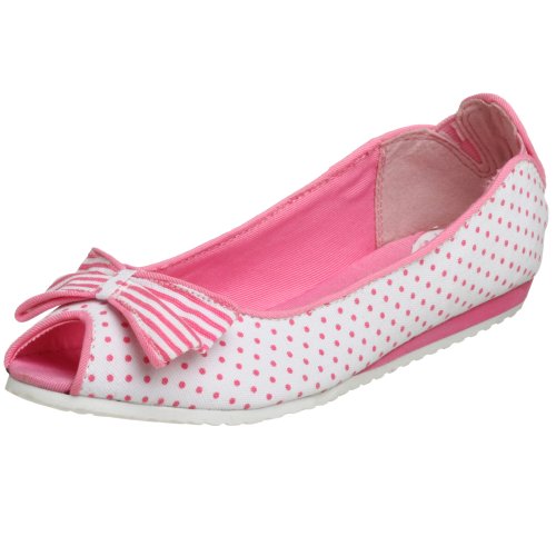 UNIONBAY Little Kid/Big Kid Queenie-dot-g Peep Toe Flat