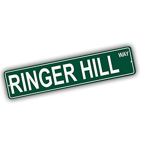 Brotherhood Aluminum Street Sign for Ringer Hill - Pennsylvania Wall Decor