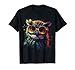 Eule Kunstwerk - Tier Brille Bunt Vogel Kunst Eule T-Shirt