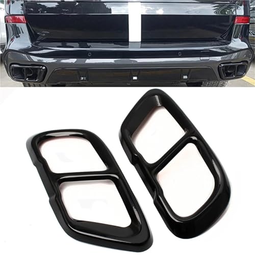 Embouts d'échappement BMW X5 G05 X6 G06 X7 G07 2019-2021 canules de silencieux noir - 3