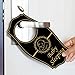 Signs ByLITA Baby Sleeping Door Hanger - Navy Blue Gold, 4