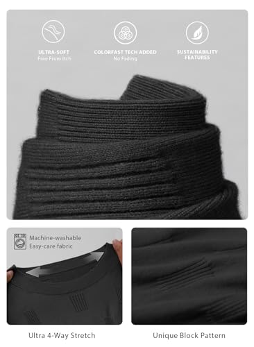 Image of ATHMILE Womens Sweaters Knit Long Sleeve Pullover Tops Trendy Dressy Business Casual Winter Clothes Outfit Fashion 2025