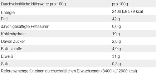 GO ON - Protein Erdnussbutter Gesalzenes Karamell, 6x350g, Ohne Zucker und Palmöl Erdnusscreme, Nussbutter 33% Protein, Natural Peanut Butter, Nussmus