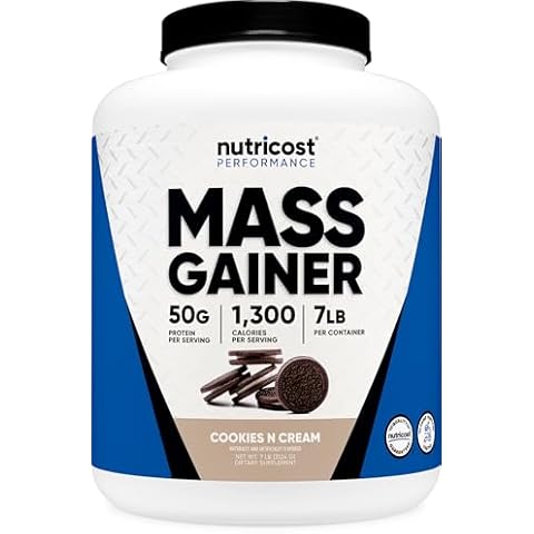 Nutricost Mass Gainer Cookies & Cream Cover