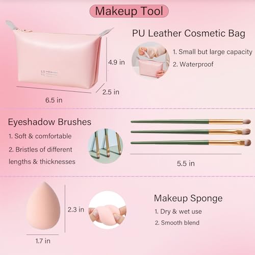 makeup set for women makeup full kit for beginners amp professionals travel makeup set for teens amp adults makeup gift set for girls eyeshadow palette lip gloss face amp eye make up