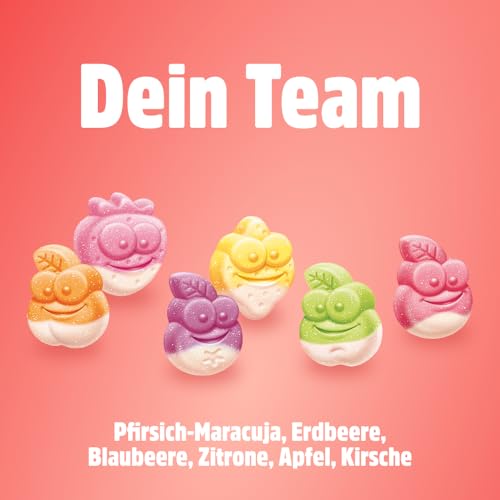 nimm2 Lachgummi Fluffies – 1 x 200 g – Fruchtgummis mit Fruchtsaft, Joghurt und Vitaminen – Süßigkeit zum Teilen und Naschen 5