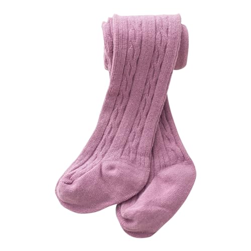 Baby Soft Tights Stockings Girls Knit Pantyhose Pants Stockings Toddler 𝗦eamless Leggings Tights (Purple, 2-4 Years)
