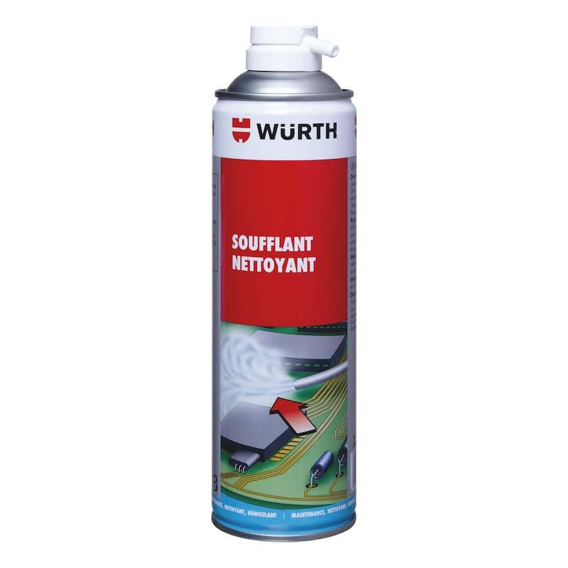 Wurth Nettoyant Soufflant Dépoussiérant 360° Multiposition 250 ml