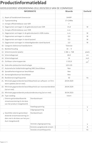 SHARP 50BN6EA Android TV 126 cm (50 Zoll) 4K Ultra HD LED Fernseher (Smart TV, Harman Kardon, Dolby Atmos)
