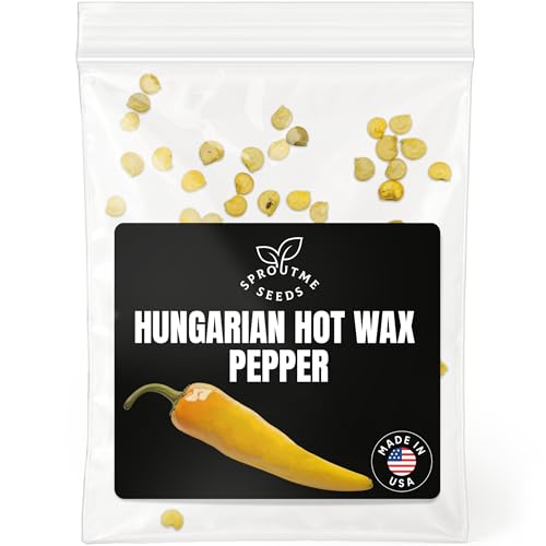 SPROUTME SEEDS Hungarian Hot Wax Pepper Seeds