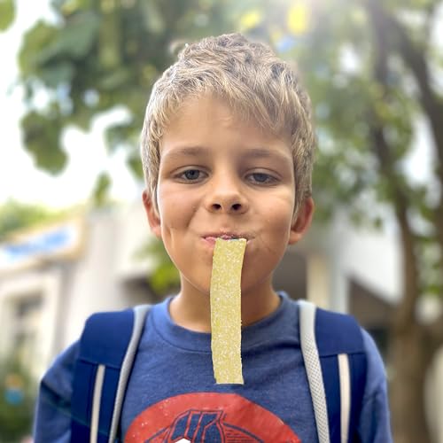 Sour Belts Candy - Mango Candy Sour Strips - 1.3 Lb Sour Candy Bulk - Super Sour Tape Candy - Sour Strips Candy - Peanut Free - Great as Movie Theater Candies for Kids - image 5