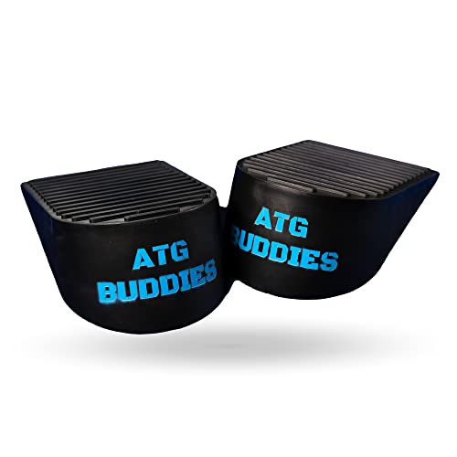 Knees Over Toes Guy ATG Buddies Squat Wedge Block for Heel Elevated Squat and ATG Split Squats with Carrying Case Light Weight and Easy to Travel