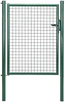 Alberts 600204 Wellengitter-Einzeltor | verschiedene Breiten und Höhen | grün | Breite 100 cm | Höhe 125 cm